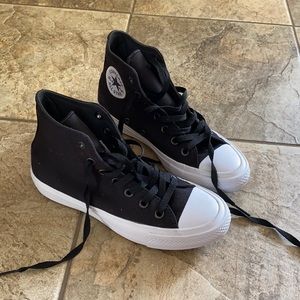 High top converse. NEVER WORN!
